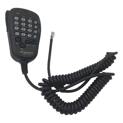 Micrófono para Radio Móvil / Conector RJ-45 de 6 Pines / Teclado Retroiluminado / IP54 / Cable Kevlar 40 kg