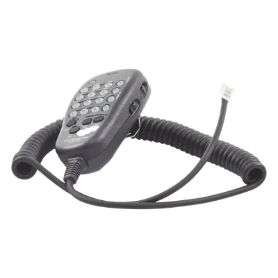 Micrófono para Radio Móvil / Conector RJ-45 de 6 Pines / Teclado Retroiluminado / IP54 / Cable Kevlar 40 kg