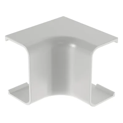 Esquinero interior / Canaleta LD10 / ABS / UL94V-0 FT4 / 0 a 50°C / Blanco