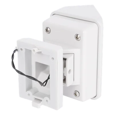 Montaje para Sensor PIR Exterior / Ajuste 90° / Cobertura Extendida 90° / Incluye Adaptador
