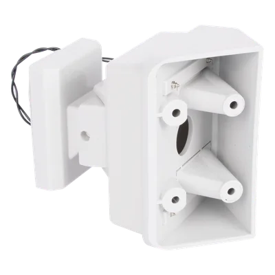 Montaje para Sensor PIR Exterior / Ajuste 90° / Cobertura Extendida 90° / Incluye Adaptador