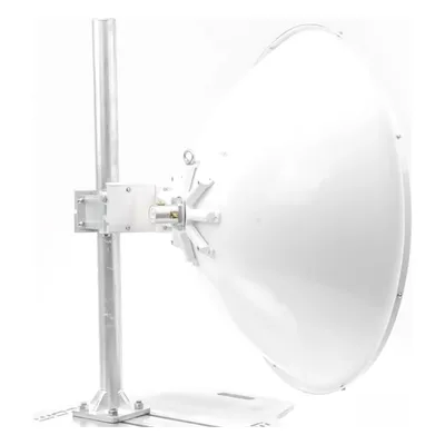 Antena Parabólica MIMO / 33.0 ± 1 dBi / 5.9-7.125 GHz / Doble Polarización V/H / Radomo Incluido / 210 km/h (130.5 mph)