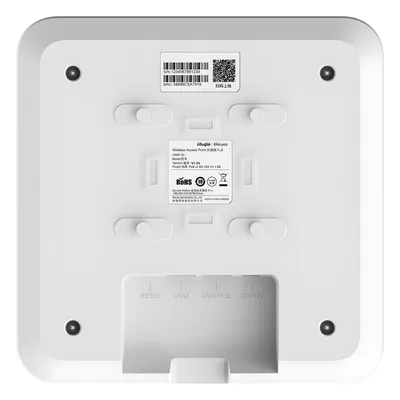 Punto de Acceso Mesh Wi-Fi 6 / 1.7 Gbps / 512 Usuarios / Doble Banda 2.4 y 5 GHz / MU-MIMO 2x2 / Instalación Techo o Pared