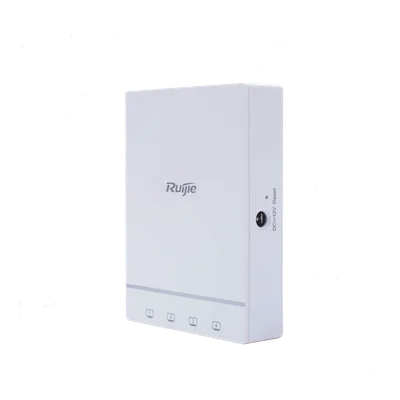 Punto de Acceso Wi-Fi 6 / Hasta 1.7 Gbps / Doble Banda 2.4+5 GHz / 2x2 MU-MIMO / 4 LAN + 1 WAN PoE / Montaje en Pared