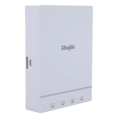 Punto de Acceso Wi-Fi 6 / Hasta 1.7 Gbps / Doble Banda 2.4+5 GHz / 2x2 MU-MIMO / 4 LAN + 1 WAN PoE / Montaje en Pared
