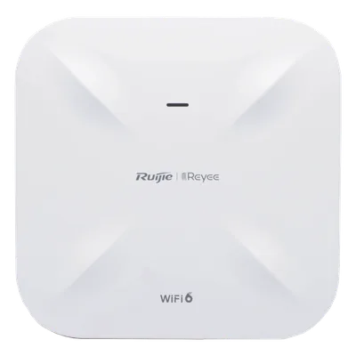 Punto de Acceso Mesh Wi-Fi 6 / 2.4 GHz 574 Mbps / 5 GHz 1200 Mbps / PoE Gigabit / SFP Óptico / 4 dBi y 6 dBi / Exterior 360°