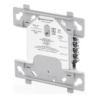 Módulo Aislante de Fallas / Lazo SLC Direccionable / Cortocircuito Cable a Cable / Alimentación por Lazo / Caja 4" (10.16 cm)