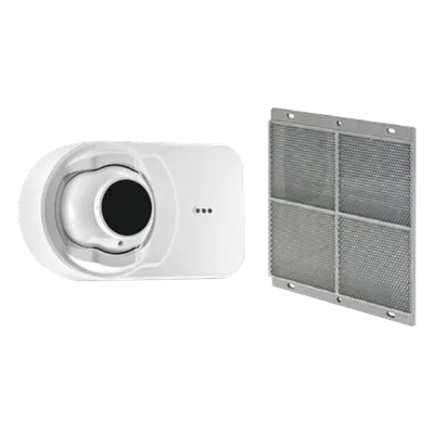 Detector de Humo por Haz Óptico Reflectante / Alcance 5 a 100 m (16 a 328 ft) / Direccionable / Compensación Automática de Polvo / Alineación LED / Tolerancia a Movimiento Estructural ±1°