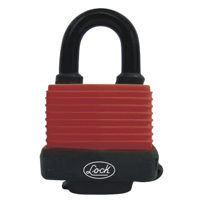 Candado Impermeable / Arco Corto 26 mm / Grosor Cuerpo 32 mm / Nivel de Seguridad 4 / Llave Estándar
