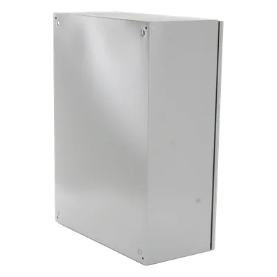Gabinete de Acero para Exterior / IP55 / IK10 / 600 x 800 x 300 mm (23.6 x 31.5 x 11.8 in) / Ventilación con Filtro / Placa Trasera Galvanizada