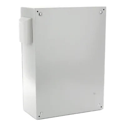 Gabinete de Acero para Exterior / IP55 / IK10 / 600 x 800 x 300 mm (23.6 x 31.5 x 11.8 in) / Ventilación con Filtro / Placa Trasera Galvanizada