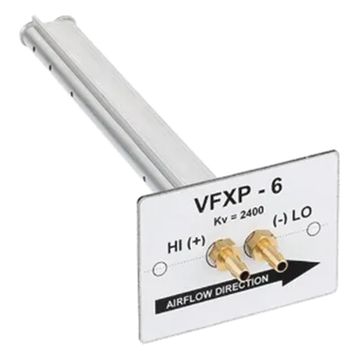 Sonda de Velocidad de Aire / 8 in (20.32 cm) / Presión Diferencial / Precisión ±2% / Velocidades desde 200 fpm / Conexión 1/4 in