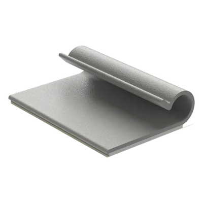 Clip Adhesivo Tipo J / Cables hasta 7.9 mm / Carga 0.408 kg / Interior / Paquete 100 pz