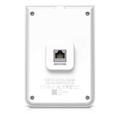 Access Point / WiFi 6 / 2.4 y 5 GHz / 5.3 Gbps / 4 Puertos GbE RJ45 / PoE In+Out / Montaje en Pared