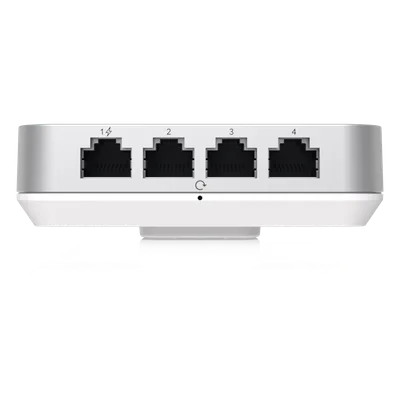 Access Point / WiFi 6 / 2.4 y 5 GHz / 5.3 Gbps / 4 Puertos GbE RJ45 / PoE In+Out / Montaje en Pared
