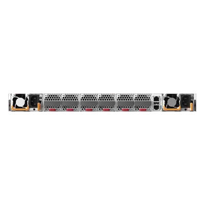 Switch Data Center / 48 Puertos 100GE DSFP + 8 Uplinks 400GE QSFP-DD / 16.0 Tbps / 5350 Mpps / RDMA RoCEv2 / Spine-Leaf VXLAN EVPN / 1 RU / Hot-Swap 1+1
