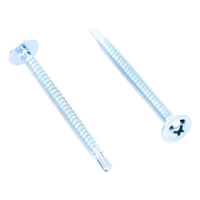 Tornillo Pija / Punta de Broca / Cabeza Truss / #8 x 2" / Acero Galvanizado / DIN 8182 / Bolsa 100 pzas