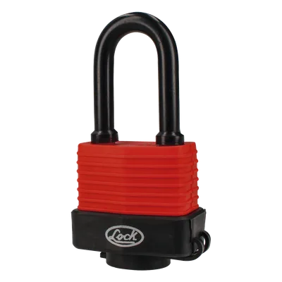 Candado Comercial / Arco Largo 46 mm / Cuerpo Laminado 32 mm / Nivel de Seguridad 4 / Gancho 8 mm / Llave Estándar