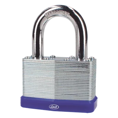 Candado Laminado / Medida 45 mm / Nivel de Seguridad 4 / Horquilla 7 mm / Doble Cerrojo Antirotura