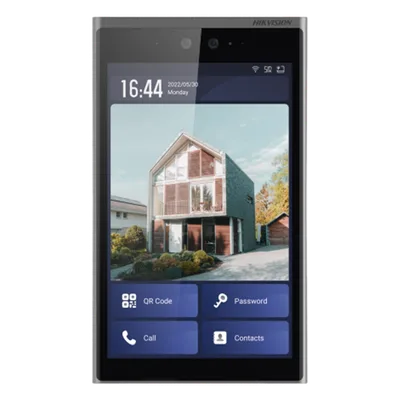 Frente de Calle IP / 2 Megapixel / Pantalla Táctil 10.1" / Reconocimiento Facial 0.3 a 2 m / 10,000 Rostros / IP65 / IK07 / Android