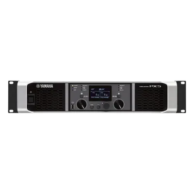 Amplificador Clase D / 500 W x 2 a 8Ω / 800 W x 2 a 4Ω / Baja Impedancia / Procesamiento Inteligente / 1.64 x 1.64 ft