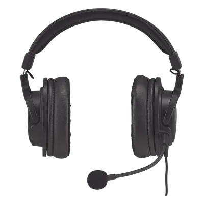 Headset con Micrófono Desmontable / Respuesta 20 Hz-20 kHz / Conector 3.5 mm TTRS / Peso 240 g / 0.79 pies de cable