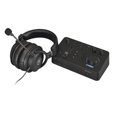 Kit de Audio para Gaming / Controlador de Mezcla + Auriculares / HDMI 2 Entradas/1 Salida / USB / DSP con Efectos de Voz