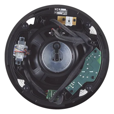 Altavoz de Plafón Coaxial / 2 Vías 8 in / Alta y Baja Impedancia 100V/70V / Respuesta 52 Hz - 20 kHz / Perfil Bajo / Recinto Pintable
