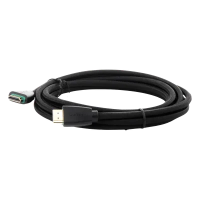 Cable HDMI 2.0 de Nylon Trenzado / 3 Metros (9.84 Pies) / 4K@60Hz / HDR / 3D / HEC (Canal Ethernet HDMI) / ARC (Canal de Retorno de Audio) / Color Profundo de 48 Bits / Audio de 32 Canales / HDCP 2.2