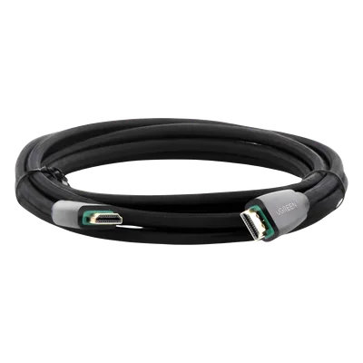 Cable HDMI 2.0 de Nylon Trenzado / 3 Metros (9.84 Pies) / 4K@60Hz / HDR / 3D / HEC (Canal Ethernet HDMI) / ARC (Canal de Retorno de Audio) / Color Profundo de 48 Bits / Audio de 32 Canales / HDCP 2.2