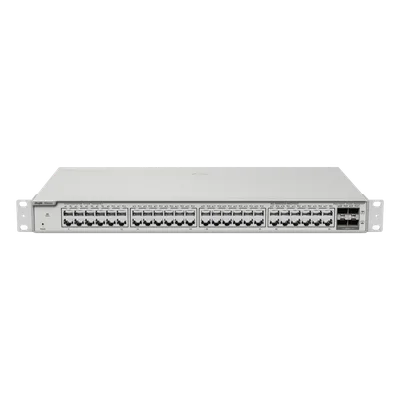 Switch Administrable Capa 2+ / 48 Puertos Gigabit / 4 SFP+ 10Gb / Conmutación 176 Gb/s / Gestión en la Nube