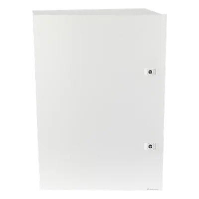 Gabinete para instalación de 2 Baterías PL110D12, Fabricado en Lámina Galvanizada, Accesorios para piso o poste (No incluidos)