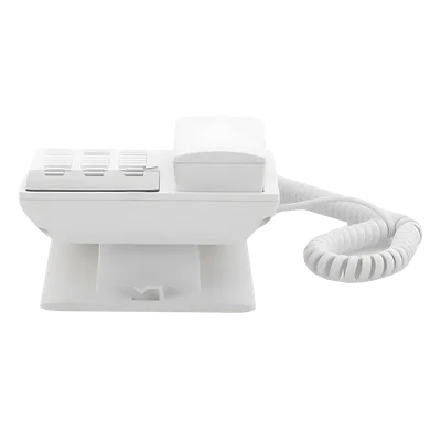 Teléfono IP Hotelero / Wi-Fi Dual Band 2.4/5 GHz / 2 Líneas SIP / Audio HD Opus / Resiliencia 30% Pérdida de Paquetes / Montaje en Pared