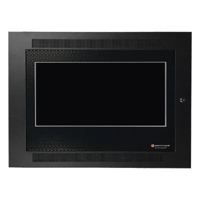 Gabinete y Puerta ONYX FirstVision / Sin Pantalla ni Software / 24 VDC 3.0 A / Ethernet y USB / Compatible ONYX Series y NOTI-FIRE-NET
