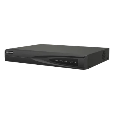 NVR IP / 8 Canales / 8 Puertos PoE+ / 4K 30fps / 300 m (984.3 ft) PoE Extendido / 1 Bahía HDD / Salida HDMI+VGA