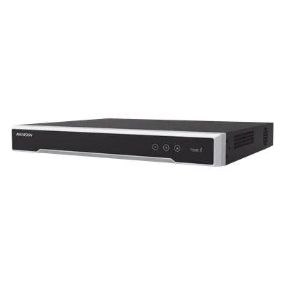 NVR 8 Megapixel (4K) (Compatible con Cámaras ACUSENSE) / 16 canales IP / 16 Puertos PoE+ / 2 Bahías de Disco Duro / Salida de Vídeo en 4K / 300 Metros PoE Modo Extendido