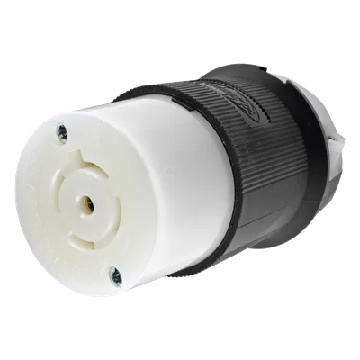 Conector Industrial con Bloqueo de Media Vuelta / 20 A / 120/208 V CA / 4 Polos 5 Hilos / NEMA L21-20R / 3.86 in (98.04 mm) Alto