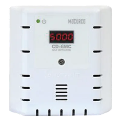 Detector y Controlador de CO2 / 0-2000 ppm / Doble Relé / Salida 4-20 mA / Calibración con CALKIT1 / Supervisado