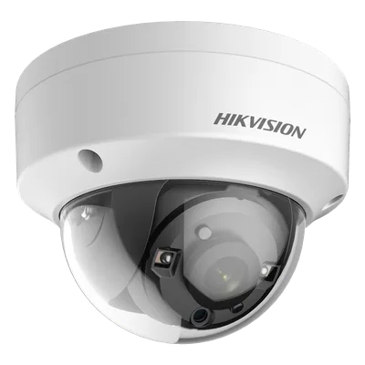 Domo TURBOHD 4K / 8.29 MP / Gran Angular 102.9° / Lente 2.8 mm / Exterior IP67 / IK10 / IR EXIR 30 m (98.4 ft) / TVI-AHD-CVI-CVBS / dWDR