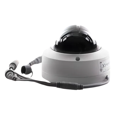 Domo TURBOHD 4K / 8.29 MP / Gran Angular 102.9° / Lente 2.8 mm / Exterior IP67 / IK10 / IR EXIR 30 m (98.4 ft) / TVI-AHD-CVI-CVBS / dWDR
