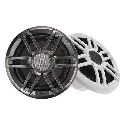 Altavoces marinos coaxiales / 7.7 pulgadas (196 mm) / 60W RMS / 240W pico / IP65 / 92 dB / 4 ohmios