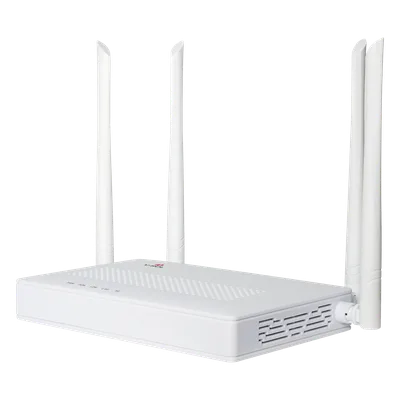 ONU Dual GPON/EPON / Wi-Fi Doble Banda 2.4 y 5 GHz / EasyMesh / 2 Puertos LAN Gigabit / AC1200 / 4 Antenas 5 dBi