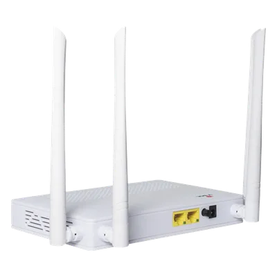 ONU Dual GPON/EPON / Wi-Fi Doble Banda 2.4 y 5 GHz / EasyMesh / 2 Puertos LAN Gigabit / AC1200 / 4 Antenas 5 dBi