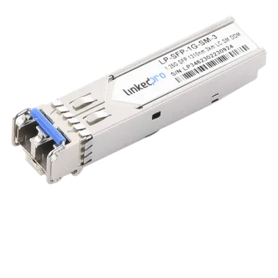 Transceptor Óptico SFP / 1.25 Gbps / Monomodo 1310 nm / Alcance 3 km (1.86 mi) / LC/UPC Dúplex / DDM
