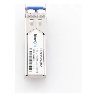 Transceptor SFP / Monomodo / 1.25 Gbps / 1310 nm / LC/UPC Dúplex / DDM / Alcance 5 km (3.1 mi)