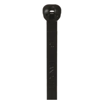 Cincho de Nylon 6.6 / 203 mm (6.7 ft) x 4.7 mm / Lengüeta Acero Inoxidable / Resistente UV / Exterior Industrial / Paquete 100 pz