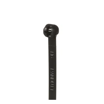 Cincho de Nylon 6.6 / 203 mm (6.7 ft) x 4.7 mm / Lengüeta Acero Inoxidable / Resistente UV / Exterior Industrial / Paquete 100 pz