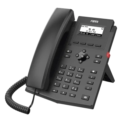 Teléfono IP / 2 Líneas SIP / Pantalla LCD 2.3" / Audio HD G.722 y Opus / Conferencia 6 Vías / PoE 802.3af / Puertos Ethernet Duales Gigabit / Soporte EHS