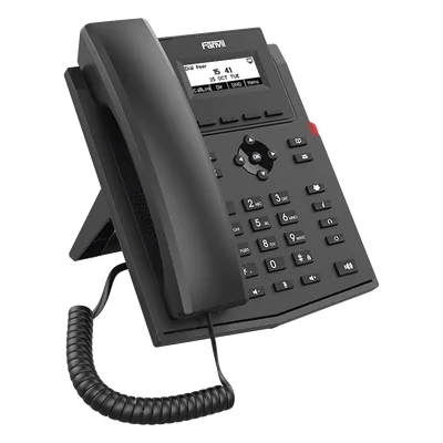 Teléfono IP / 2 Líneas SIP / Pantalla LCD 2.3" / Audio HD G.722 y Opus / Conferencia 6 Vías / PoE 802.3af / Puertos Ethernet Duales Gigabit / Soporte EHS