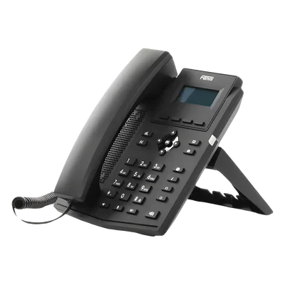 Teléfono IP / 2 Líneas SIP / Pantalla LCD 2.3" / Audio HD G.722 y Opus / Conferencia 6 Vías / PoE 802.3af / Puertos Ethernet Duales Gigabit / Soporte EHS